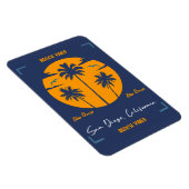 Magnet Flexible Vibes de plage de San Diego (Côté Droit)