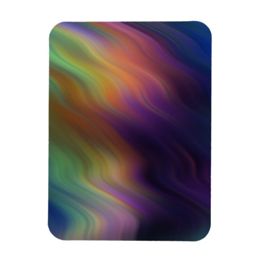 Magnet Flexible Vibrations colorées (Vertical)