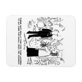 Magnet Flexible Vicar, Mariage du service religieux, dit non aux a (Horizontal)