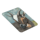 Magnet Flexible Vie agricole - Chèvre gris (Côté Droit)