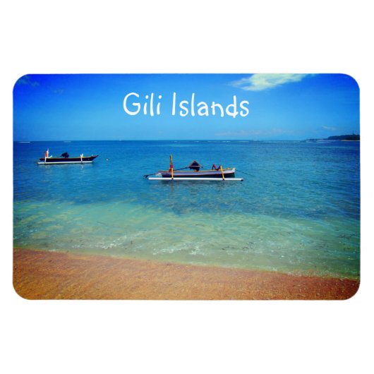 Magnet Flexible vie des îles gili (Horizontal)