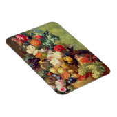 Magnet Flexible Vie morte avec fleurs et fruits (Côté Droit)