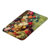 Magnet Flexible Vie morte avec fleurs et fruits (Côté Gauche)