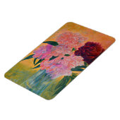 Magnet Flexible Vie morte avec Peonies Peinture (Côté Gauche)
