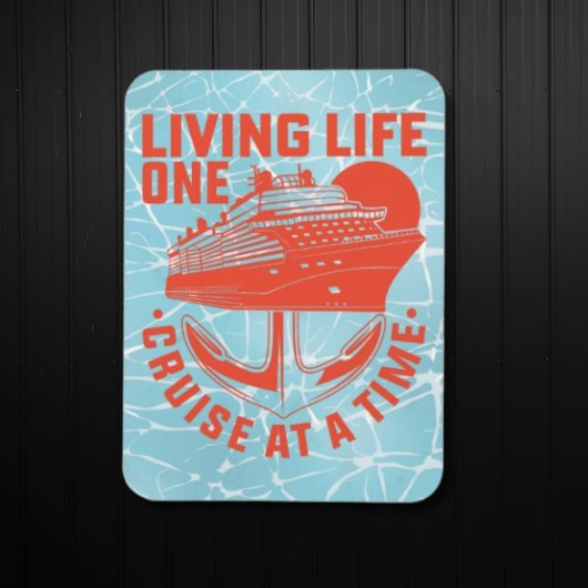 Magnet Flexible Vie Une Croisière À Une Porte De Croisière