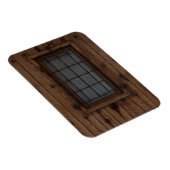 Magnet Flexible Vieille porte Brown en bois noué (Côté Droit)