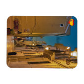 Magnet Flexible Vieille rue illuminée à Mahon - Menorca (Horizontal)