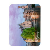 Magnet Flexible Vieille ville de Bruges et tour du Beffroi (Vertical)