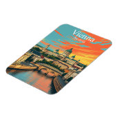 Magnet Flexible Vienne, Autriche Europe Travel (Côté Gauche)