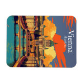 Magnet Flexible Vienne, Autriche Europe Travel (Horizontal)
