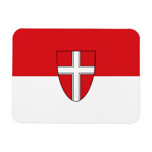 Magnet Flexible Vienne Autriche symbole ville drapeau Wien