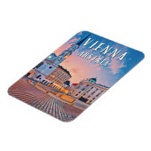 Magnet Flexible Vienne, capitale animée de l'Autriche (Côté Gauche)
