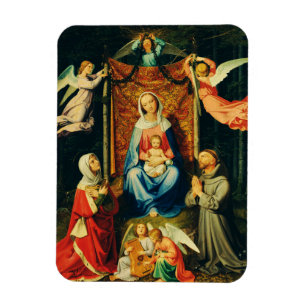Magnet Flexible Vierge à l'Enfant, Ste Adélaïde et St François