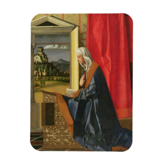 Magnet Flexible Vierge Marie, du diptyque Annonciation (huile sur (Vertical)