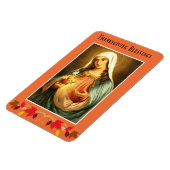 Magnet Flexible Vierge Marie Thanksgiving Bénédictions Feuilles d' (Côté Gauche)