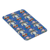 MAGNET FLEXIBLE VIEUX ONCLE DE CHÈVRE SAM, FUNNY FARM PATRIOTIC BI (Côté Droit)