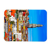 Magnet Flexible Vieux Porto avec tour Clerigos. (Horizontal)