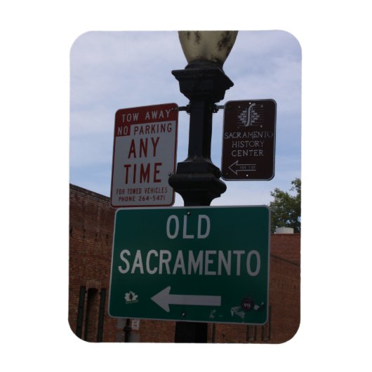 Magnet Flexible Vieux Sacramento (Vertical)