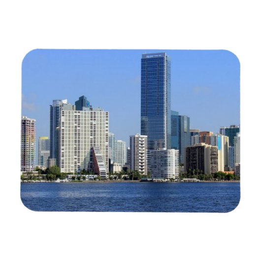 Magnet Flexible View of Miami Skyline (Horizontal)
