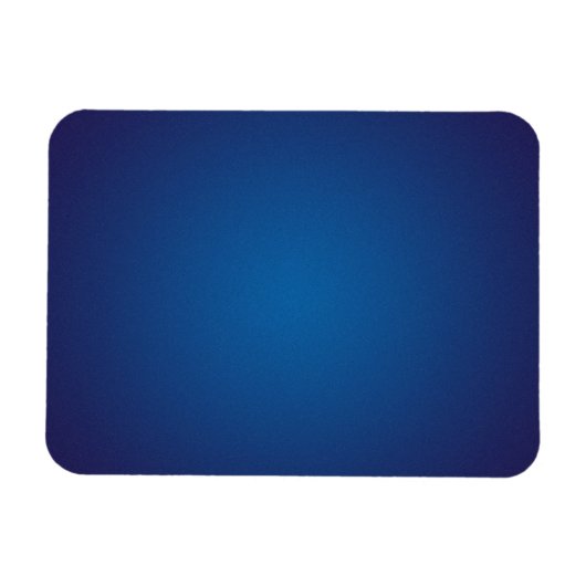 Magnet Flexible Vignette Bleue Profonde Grainée Cool (Horizontal)