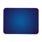 Magnet Flexible Vignette Bleue Profonde Grainée Cool (Horizontal)