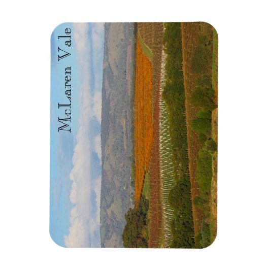 Magnet Flexible vignoble de mclaren (Vertical)