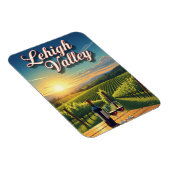 Magnet Flexible Vignoble en Lehigh Valley Pennsylvania Travel (Côté Droit)