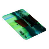Magnet Flexible Viking Navire Et Lumières Du Nord (Côté Droit)