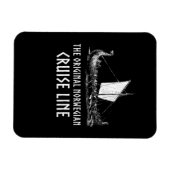Magnet Flexible Viking Ship Cruise Line Odin Et Valhalla (Horizontal)