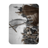 Magnet Flexible Vikings assourdissant un long-bateau (Vertical)