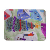 Magnet Flexible Village de Noël flexible (Horizontal)