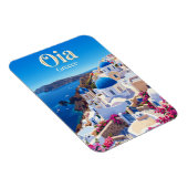 Magnet Flexible Village d'Oia Grèce (Côté Droit)