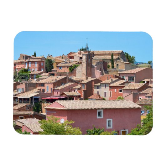 Magnet Flexible Village du Roussillon en France (Horizontal)