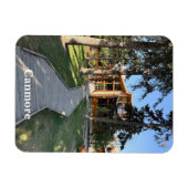 Magnet Flexible Ville de Canmore en Alberta Canada (Horizontal)