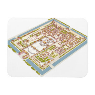 Magnet Flexible Ville de Forbbiden Pékin
