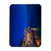 Magnet Flexible Ville de Manarola dans les Cinque Terre en soirée (Vertical)