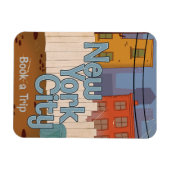Magnet Flexible Ville de New York (Horizontal)