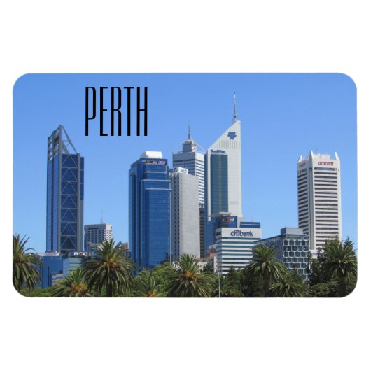 Magnet Flexible ville de perth (Horizontal)
