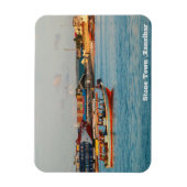 Magnet Flexible Ville de pierre, Zanzibar Afrique (Vertical)