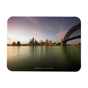 Magnet Flexible Ville de villes de calme de pont de l'Australie