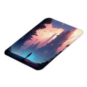 Magnet Flexible Ville futuriste de science-fiction (Côté Gauche)