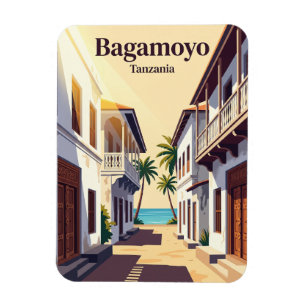 Magnet Flexible Ville historique de Bagamoyo Tanzanie