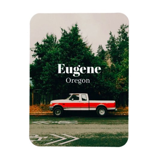 Magnet Flexible Ville universitaire d'Eugene - Oregon (Vertical)