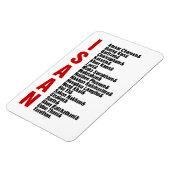 Magnet Flexible Villes d'Isaan, Thaïlande (Côté Gauche)