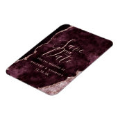 Magnet Flexible Vin Bourgogne Rose Or marbre d'âge Enregistrer la  (Côté Gauche)