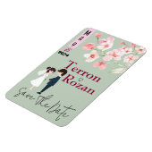 Magnet Flexible Vin de fleur (Côté Gauche)