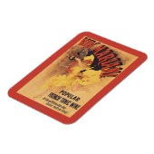 Magnet Flexible Vin Mariani Danseuse Fille Versant Du Vin (Côté Gauche)