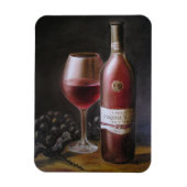 Magnet Flexible Vin rouge (Vertical)