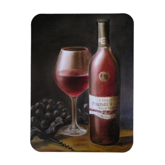 Magnet Flexible Vin rouge (Vertical)