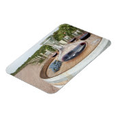 Magnet Flexible Vin Rouge Dans Le Vignoble (Côté Gauche)